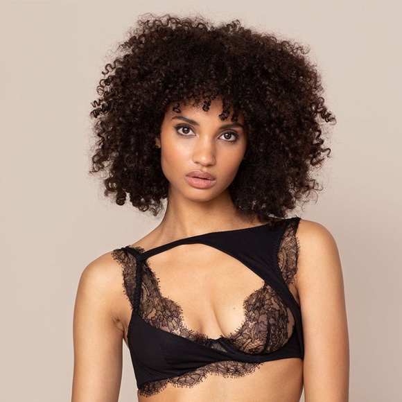 NWT Agent Provocateur Demi Black Bra - Picture 2 of 8